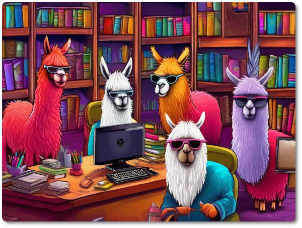 LLamas Everywhere!