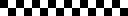 An image of a black and white checkerboard grid that is 16 wide by 2 tall.