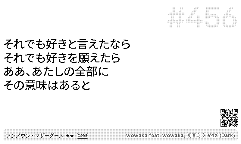 Vocaloid Lyrics Quote Screenshot