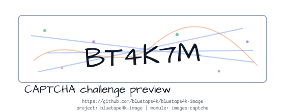 CAPTCHA challenge preview