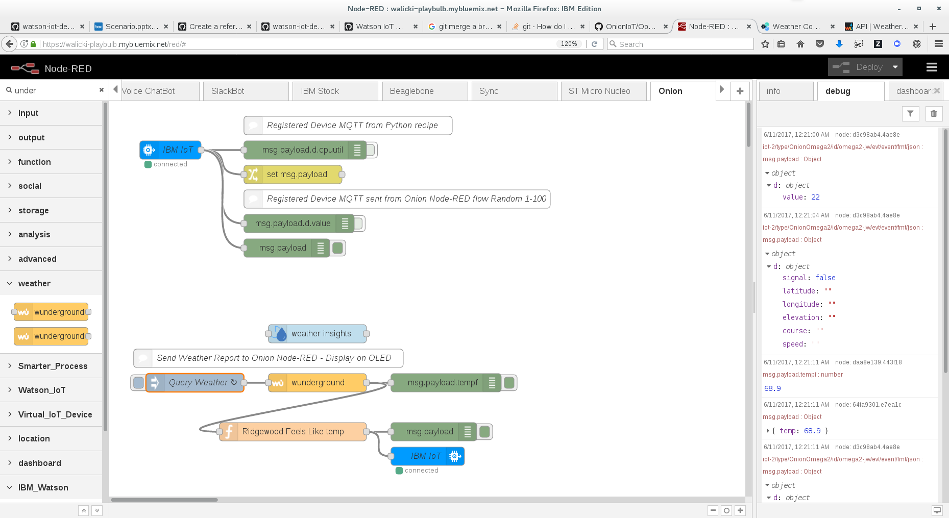 IBM Cloud flow