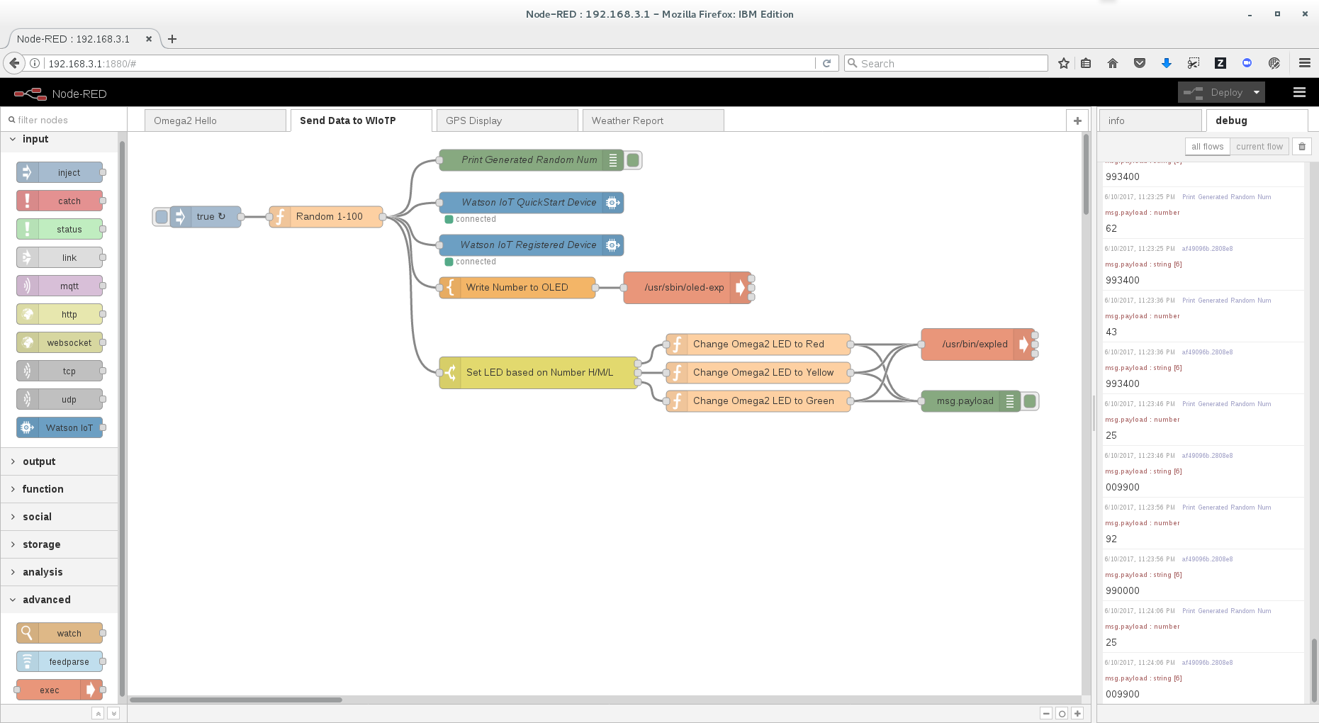 Random Number flow