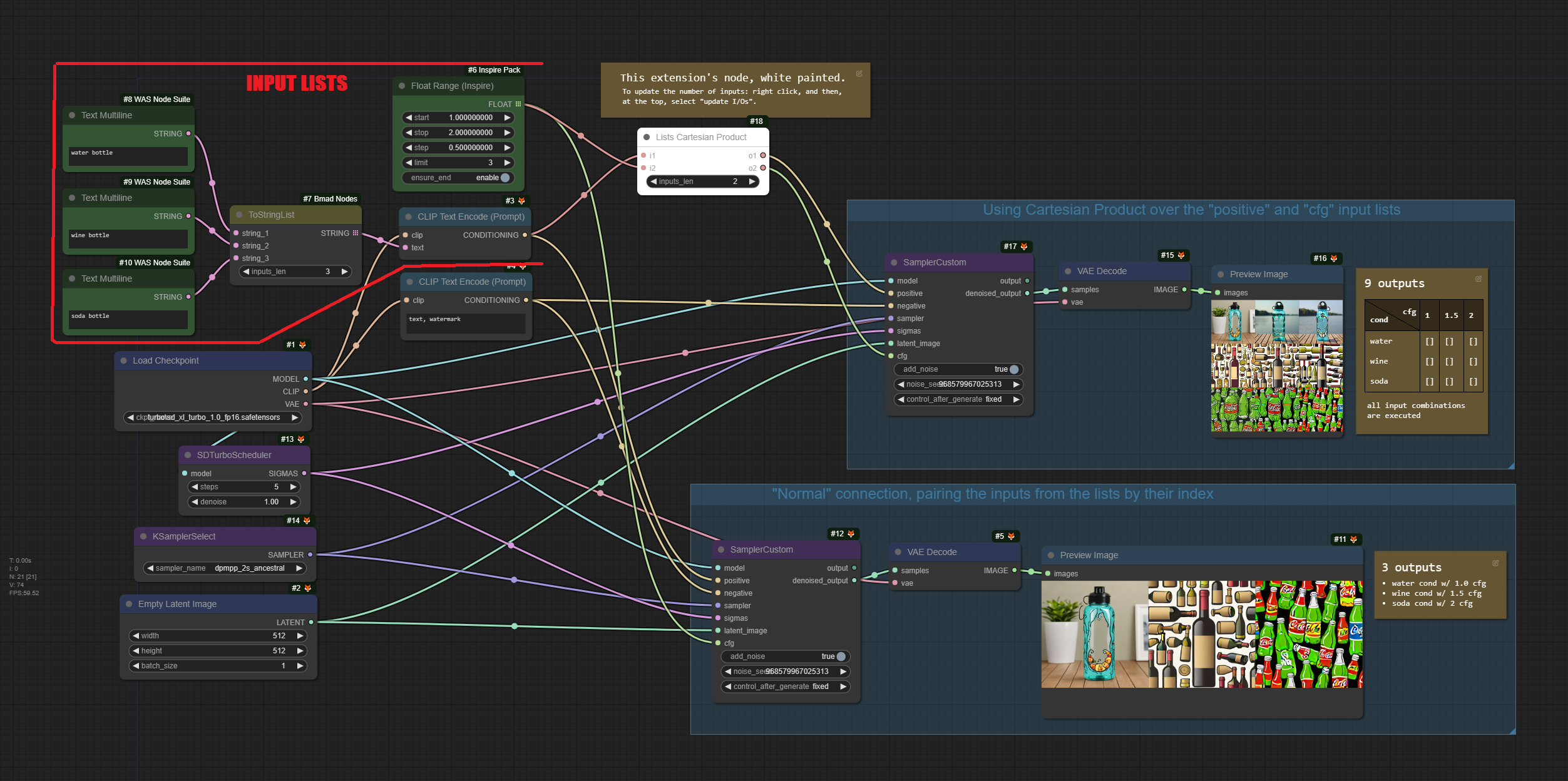 example workflow