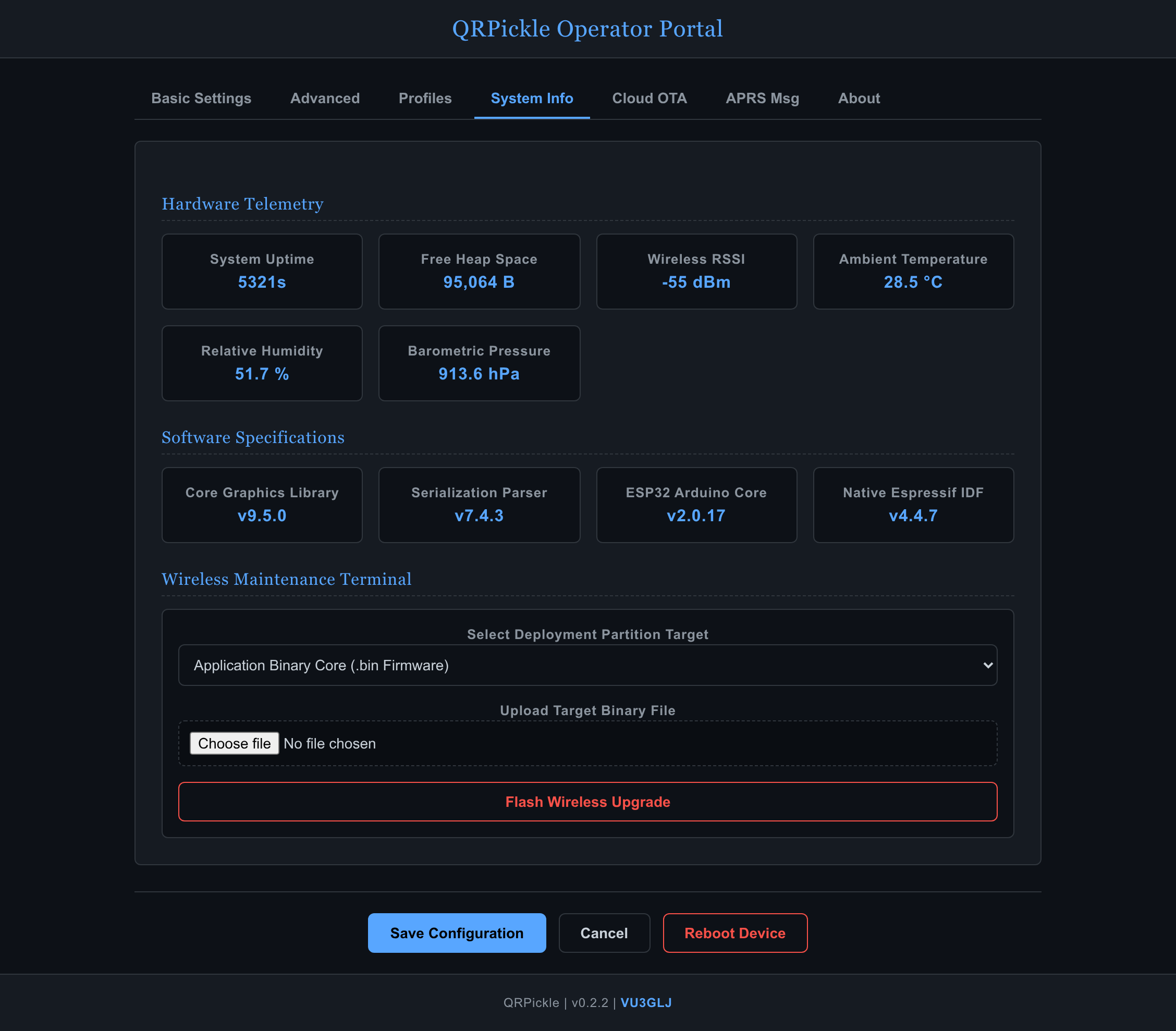 System Info