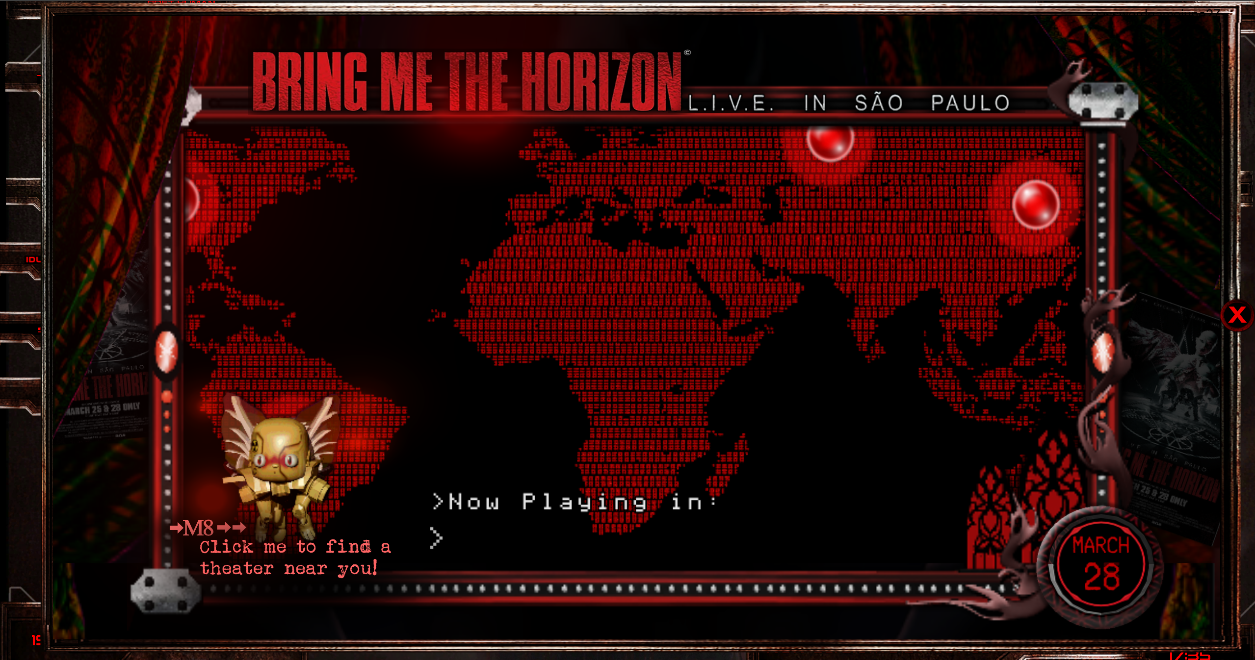 Theater finder mini app