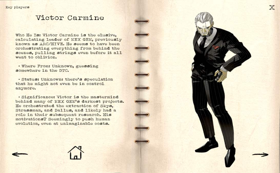 Victor Carmine from Sof's journal