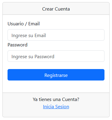 Create Account