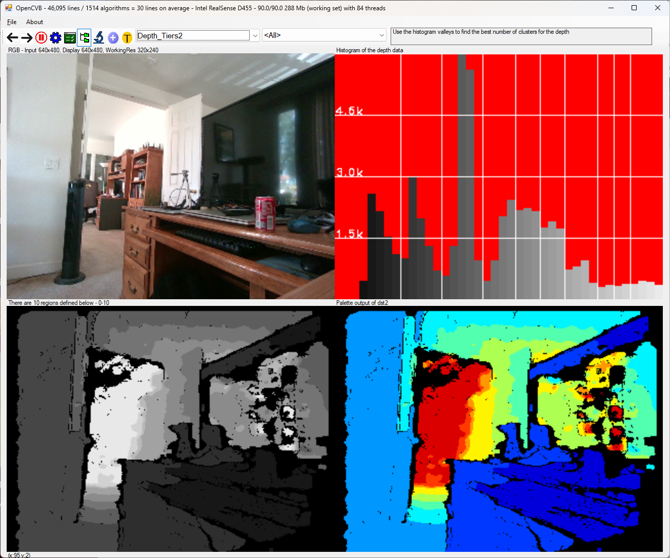 A collage of images of a room Description automatically generated with low confidence
