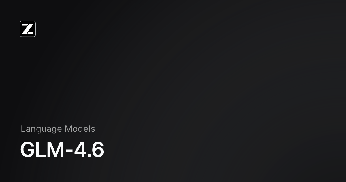 GLM-4.6 Language Models