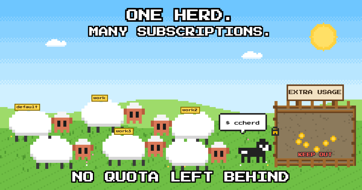 A herd of Claude Code sheep