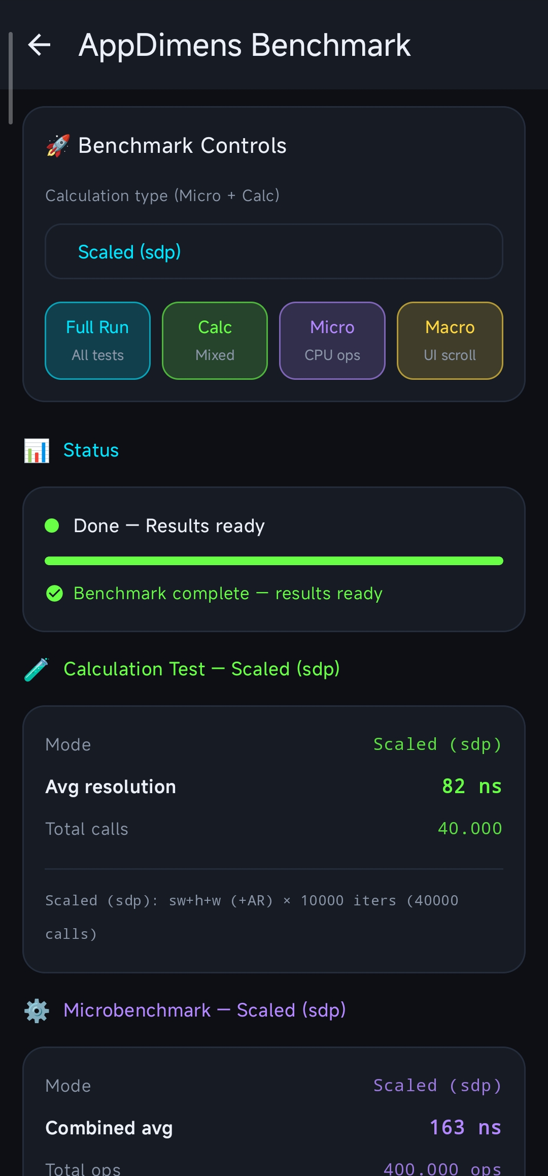 Benchmark