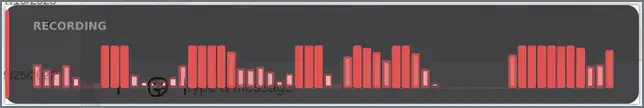 Four overlay styles: bars, oscilloscope, FFT, heatmap