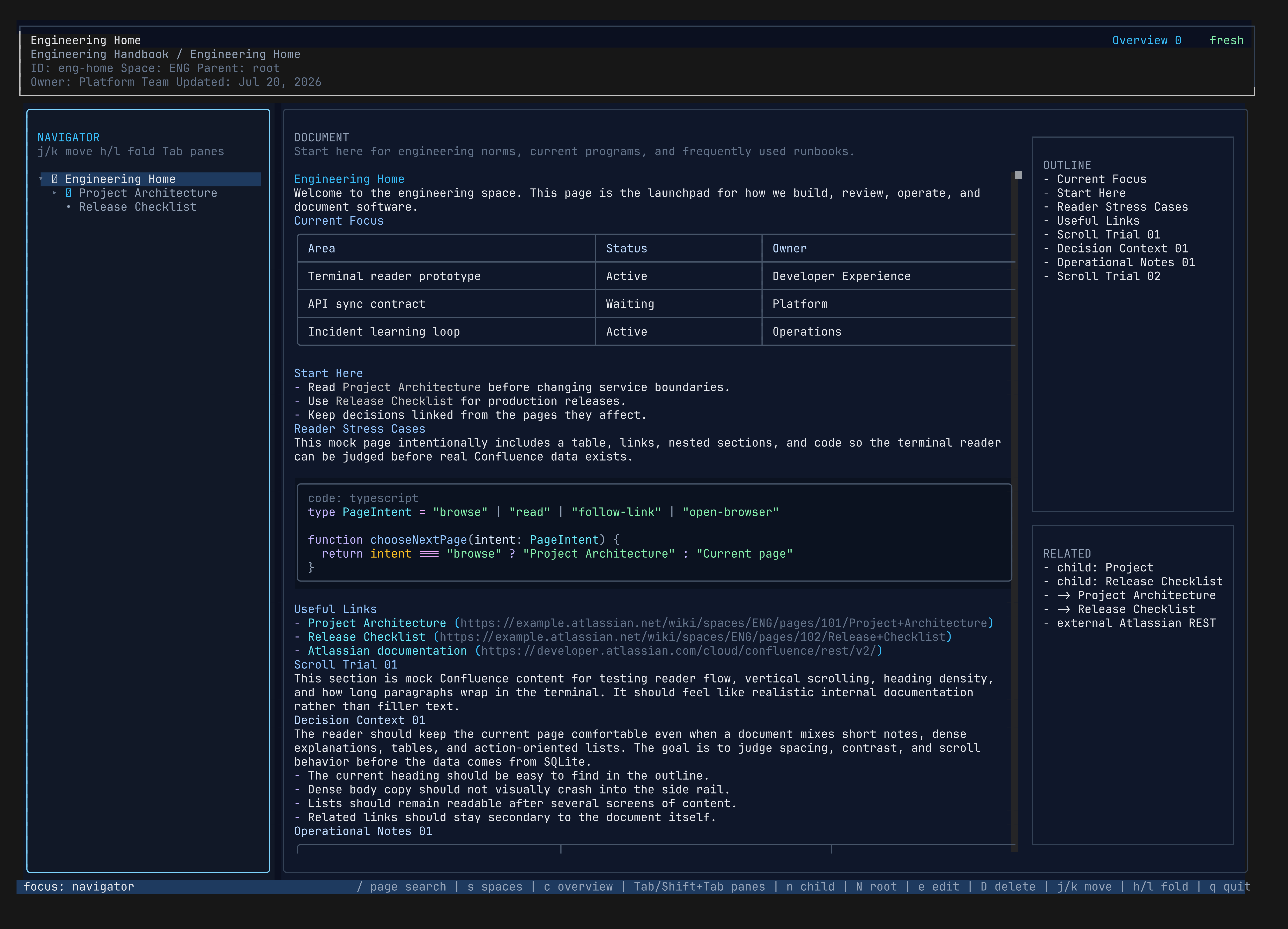 lazyconfluence terminal Confluence browser with image previews