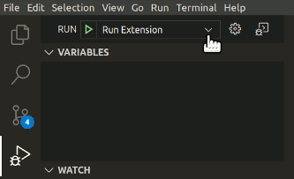 run extension