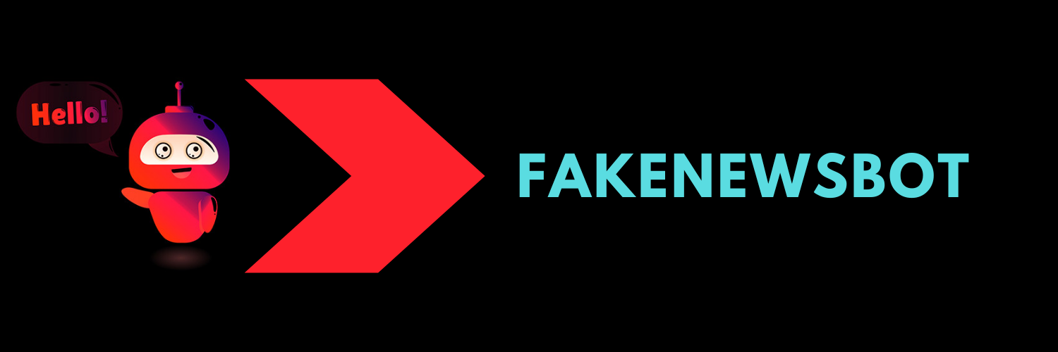 FakeNewsBot Banner