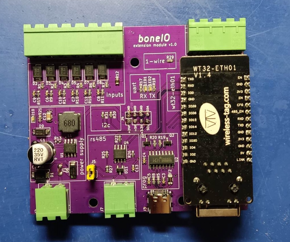 BoneIO - expansion module, from the project README