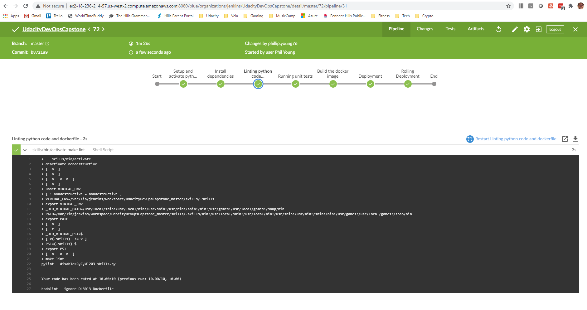 Successful linting