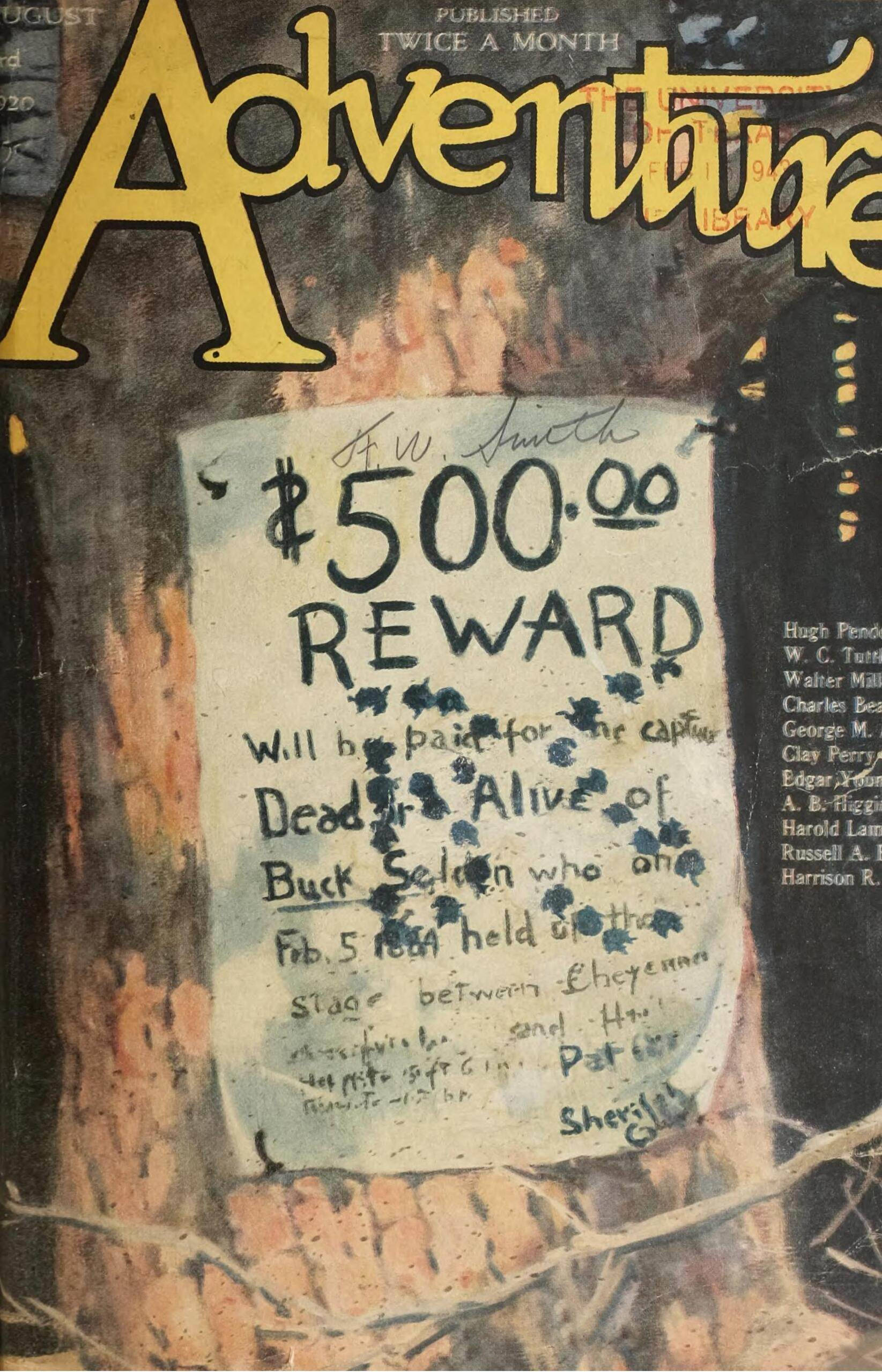 Cover of A Whizzer on Willer Creek
