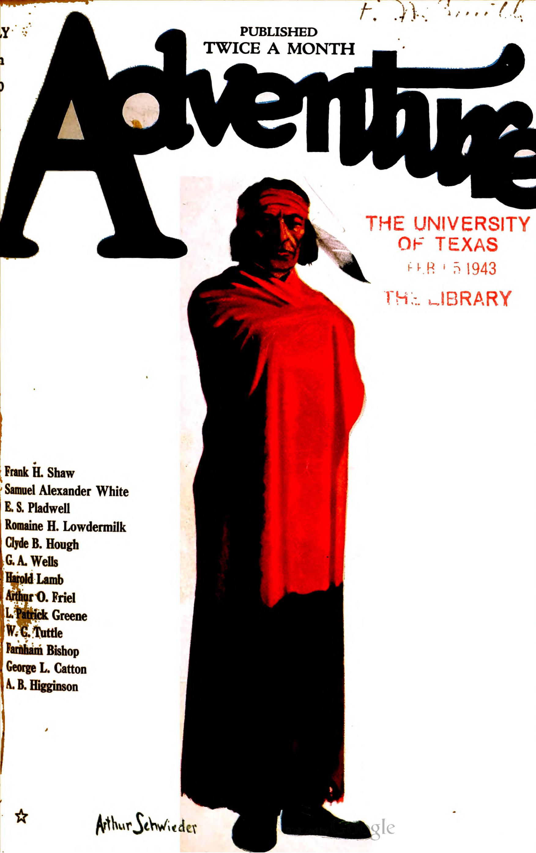 Cover of “Hashknife”—Philanthropist