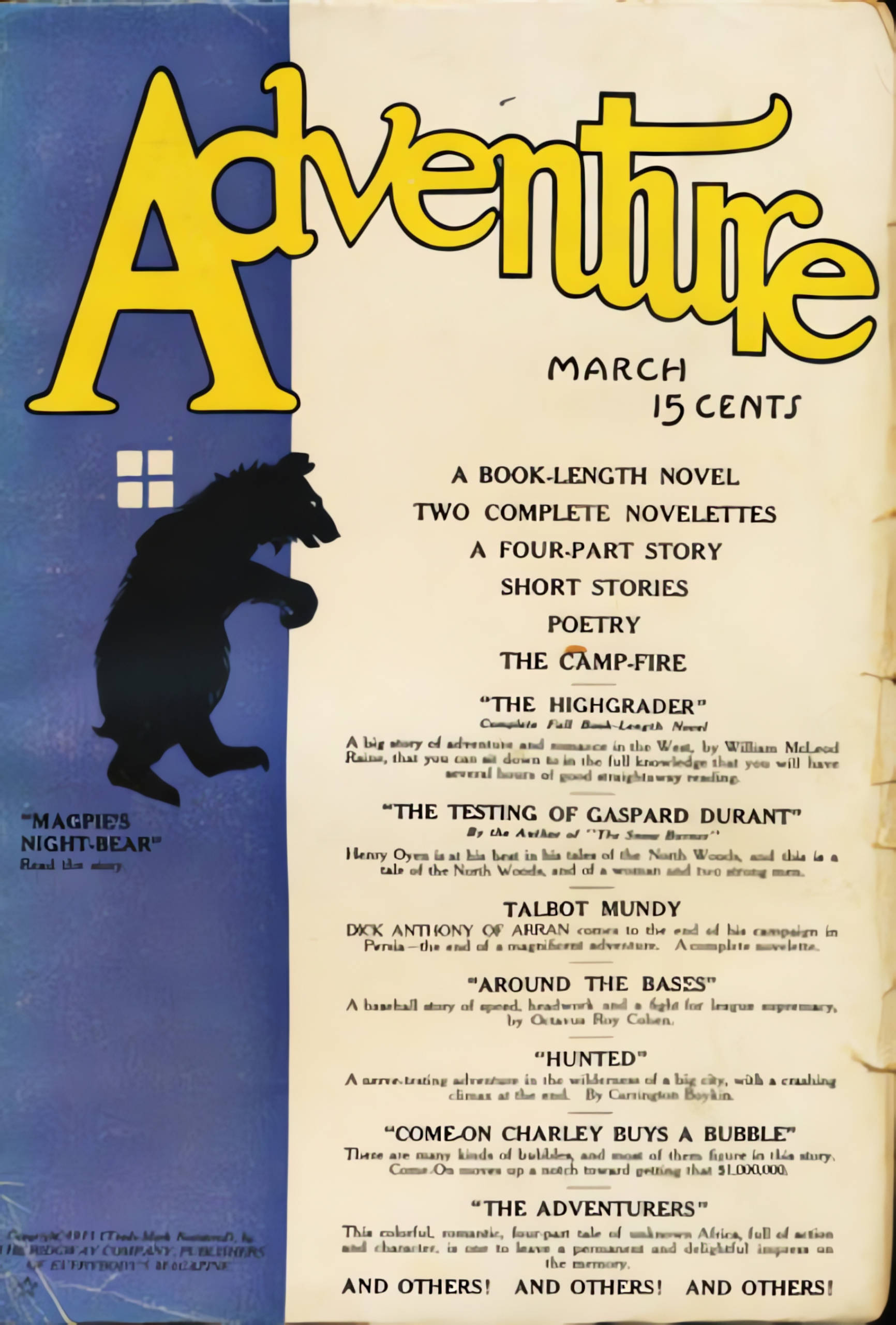 Cover of Magpie's Night-Bear