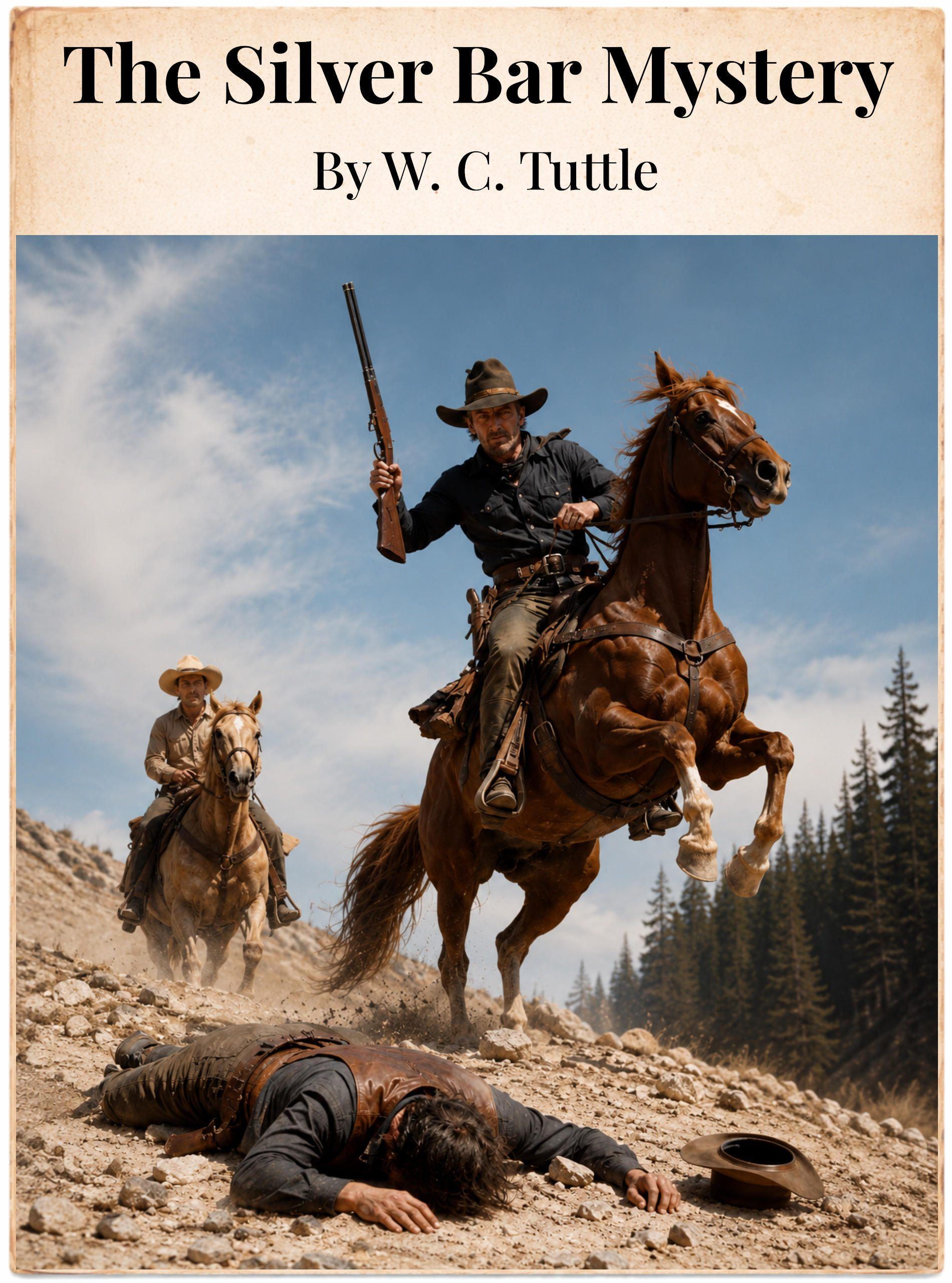Cover of The Silver Bar Mystery