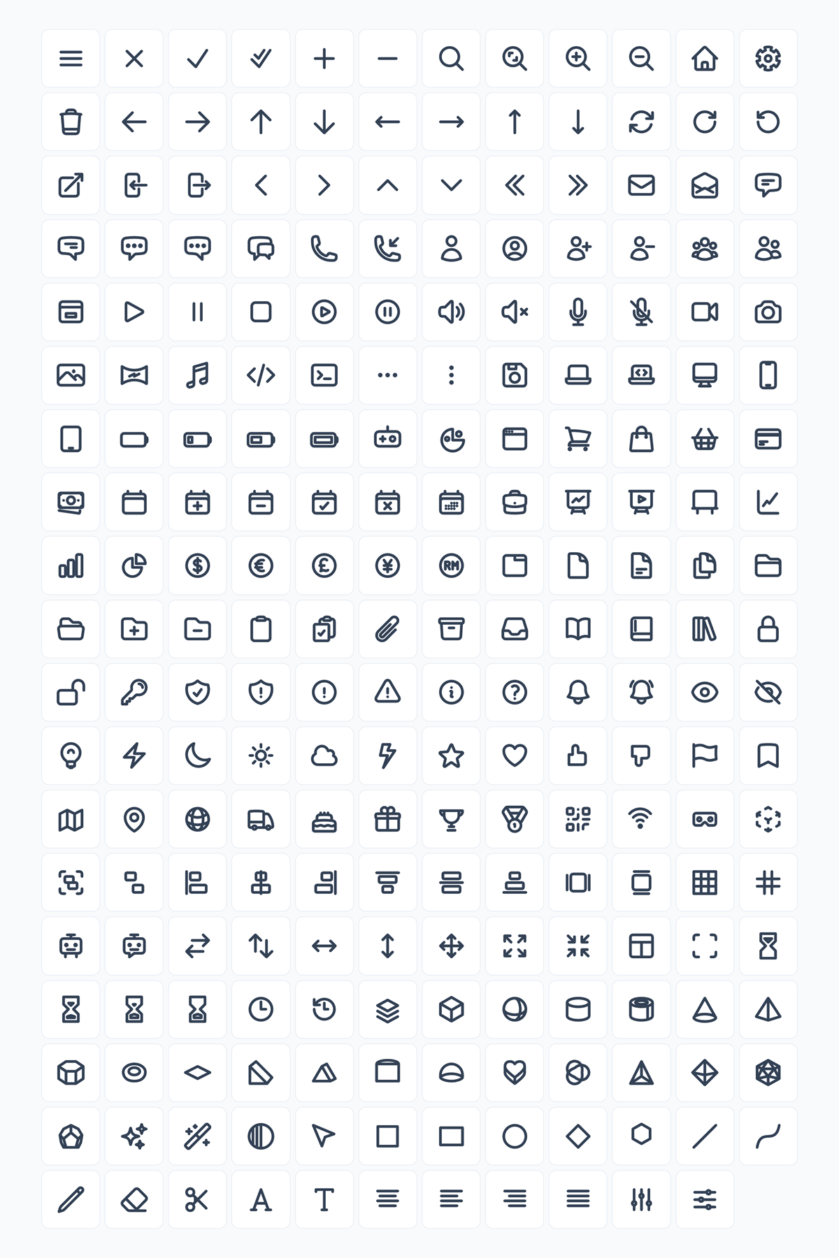 SenangStart Icons Preview