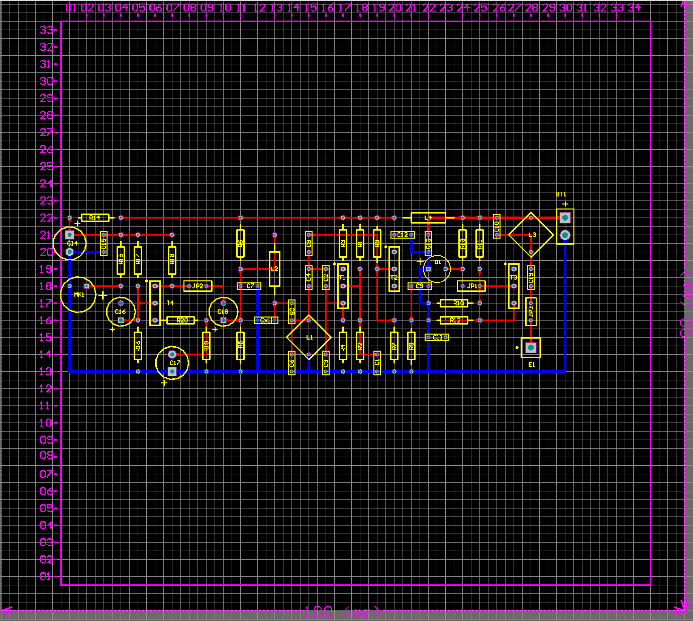 经过优化的PCB图