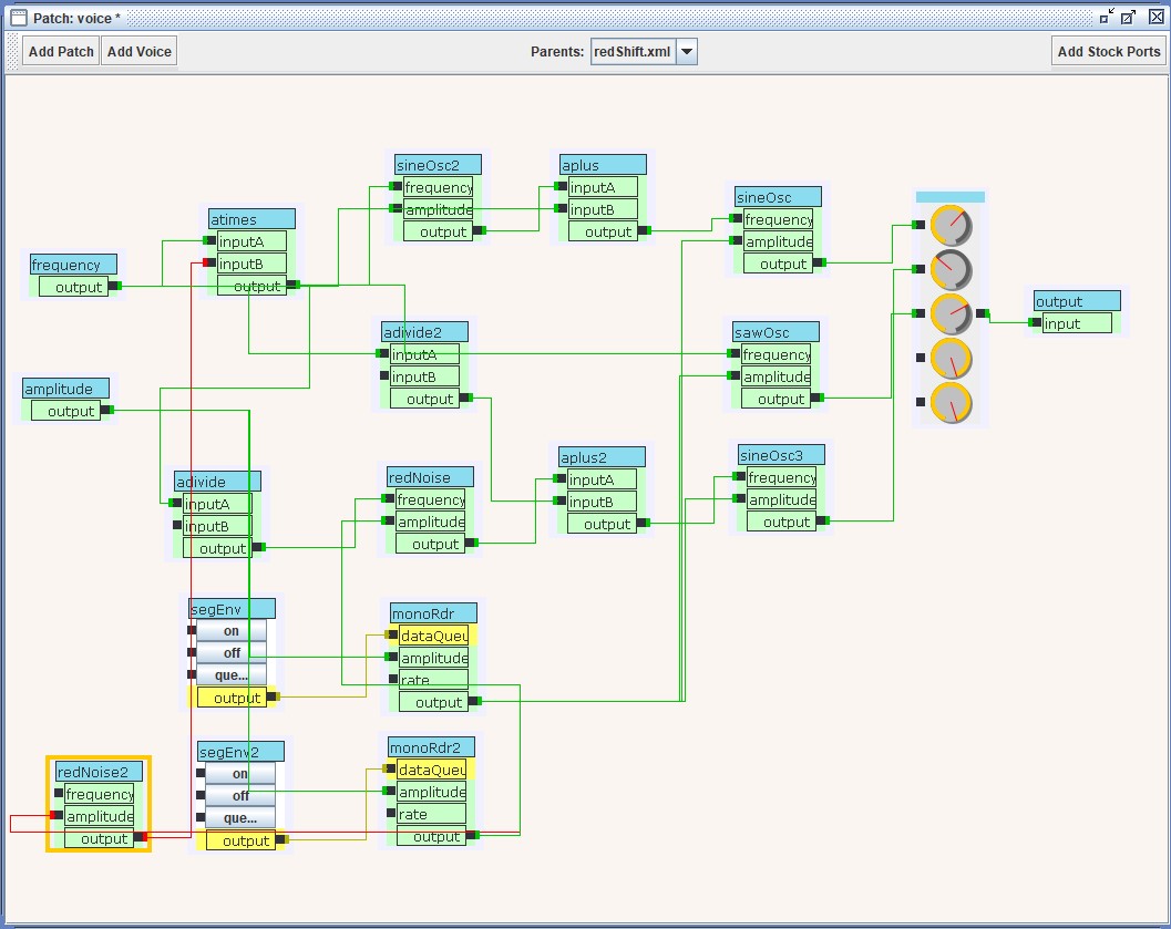 RedShift Jsyn/Syntona Patch