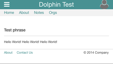 Dolphin U final page view