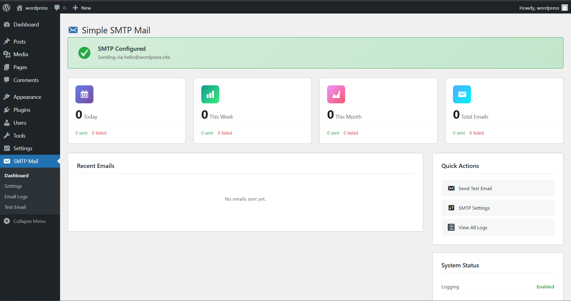 Dashboard