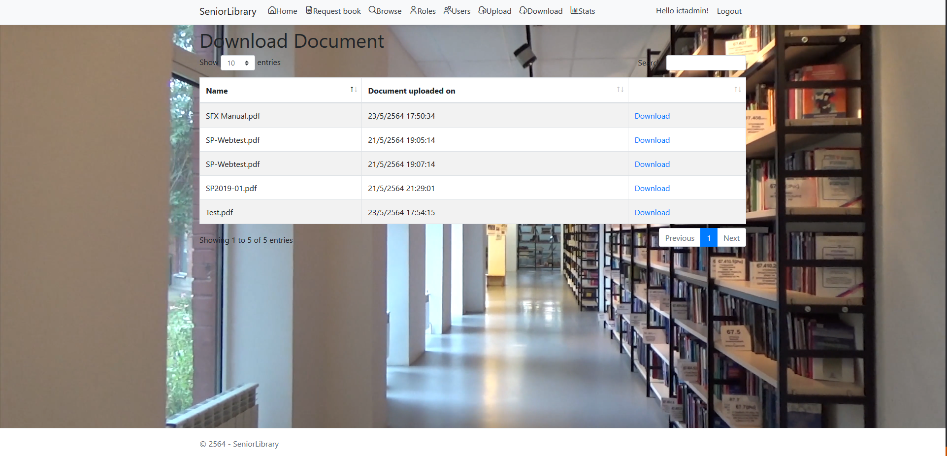 GitHub - boraxpr/SeniorLibrary: Senior Project Library Website for ...