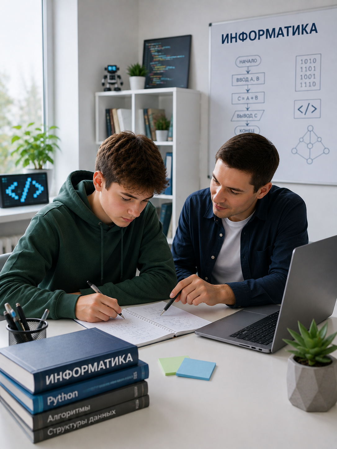 Занятие по информатике