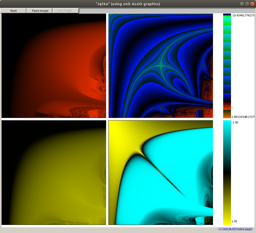 2D logistic iteration