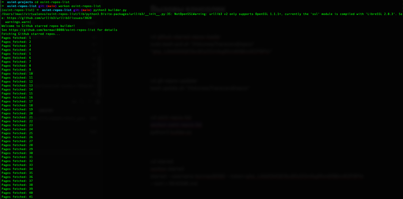 Terminal alt text