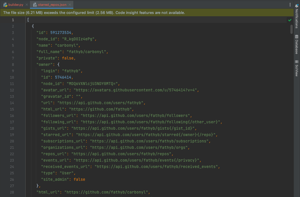 JSON alt text