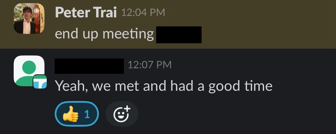 Client testimonial