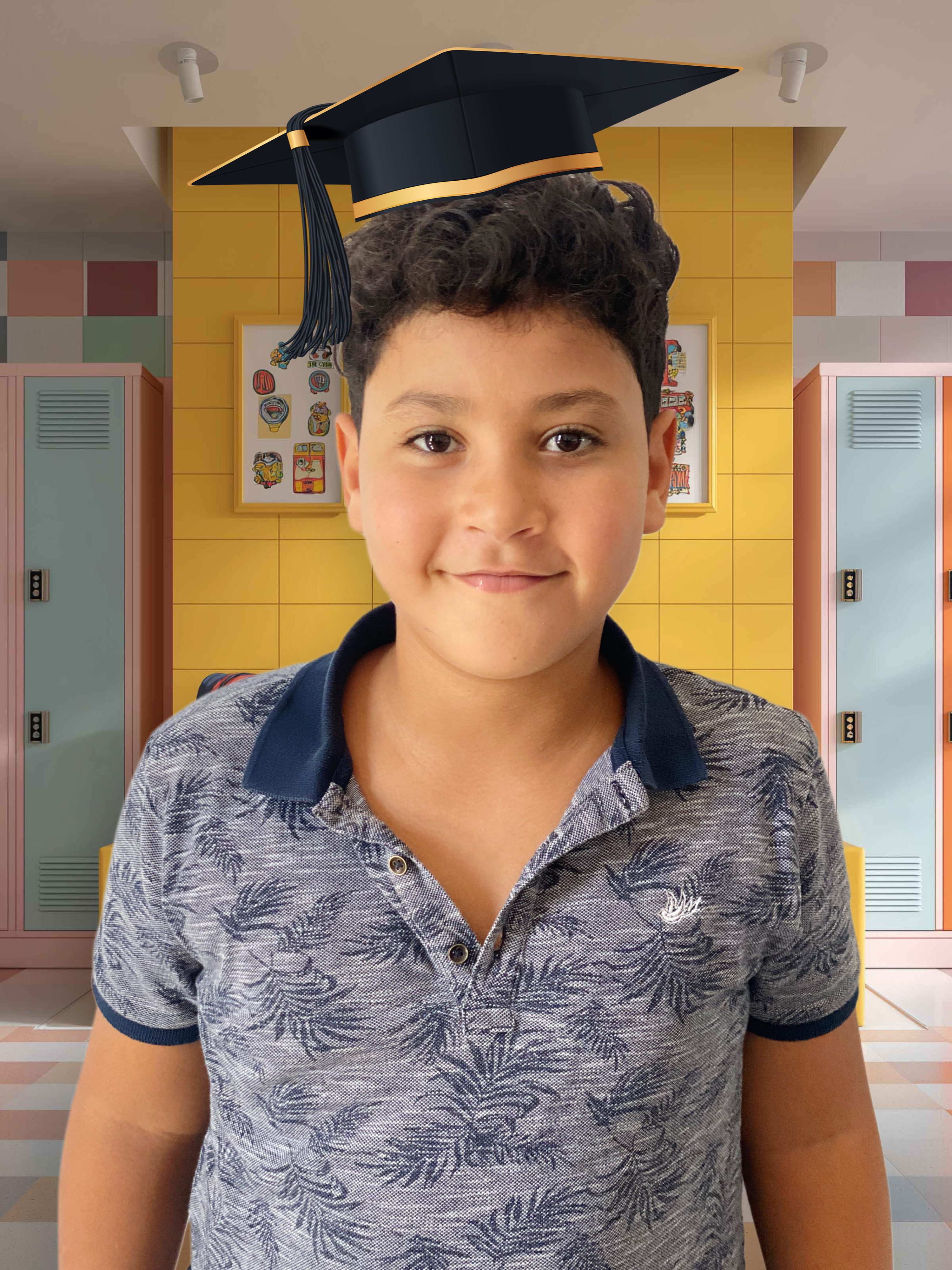 Student Portrait with Graduation Cap