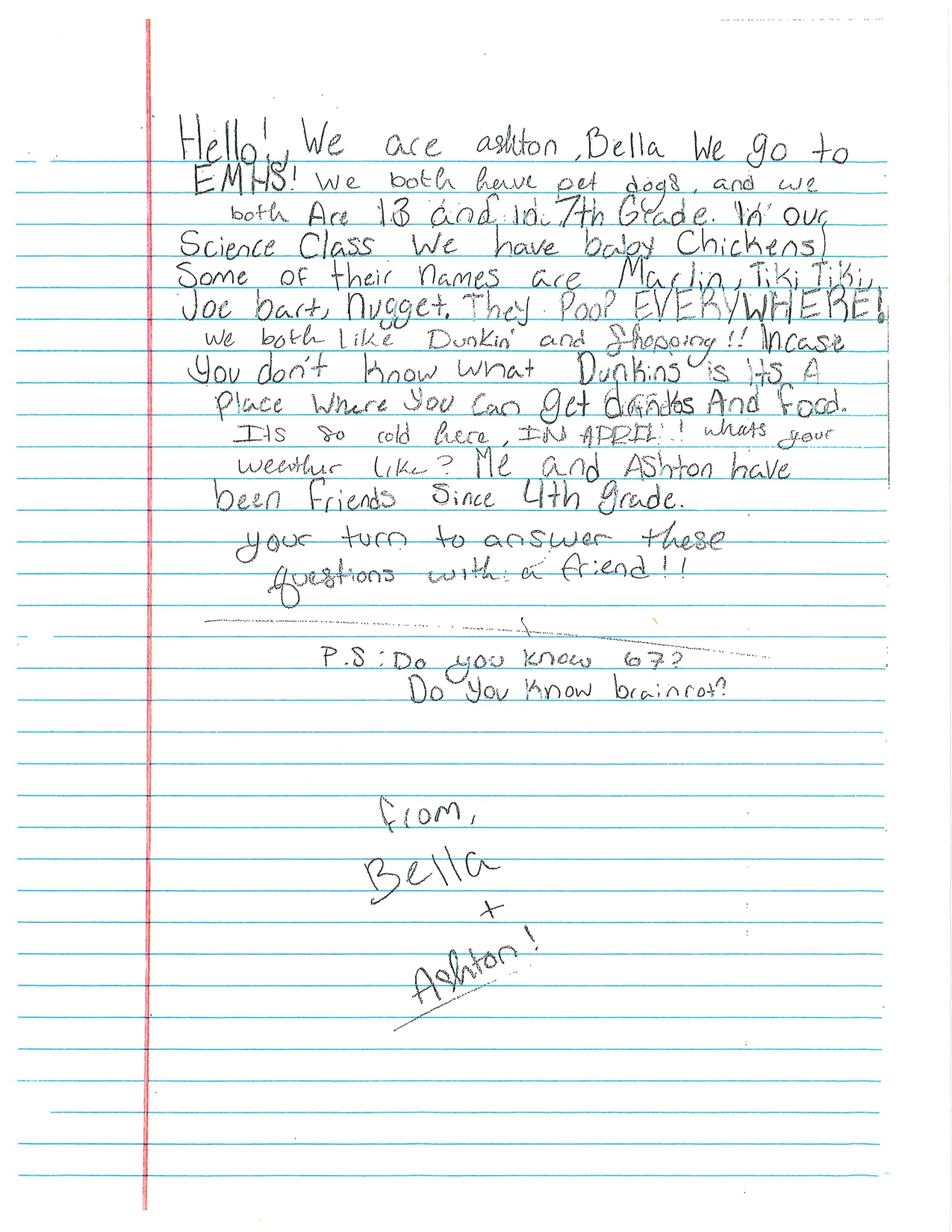 Penpal document page 4