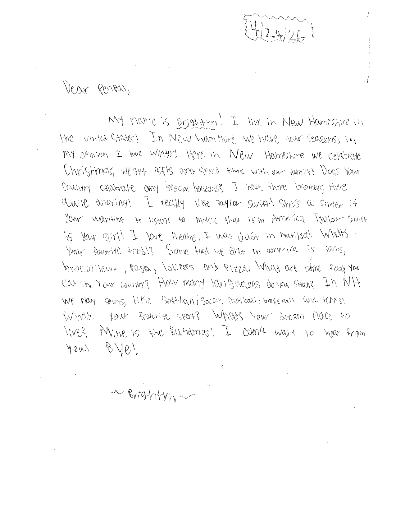 Penpal document page 24