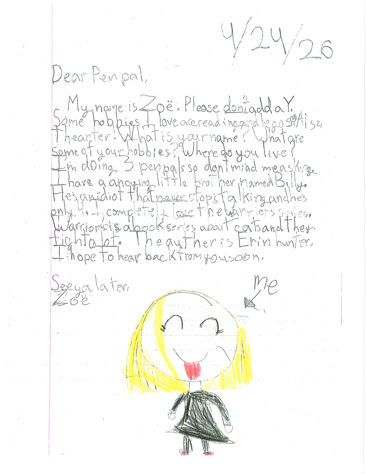 Penpal document page 27