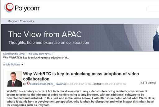 Why WebRTC is key to unlocking mass adoption of video collaboration