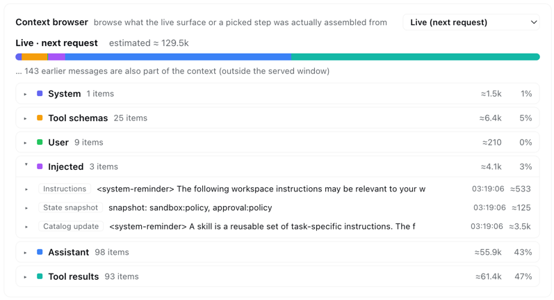 Context browser