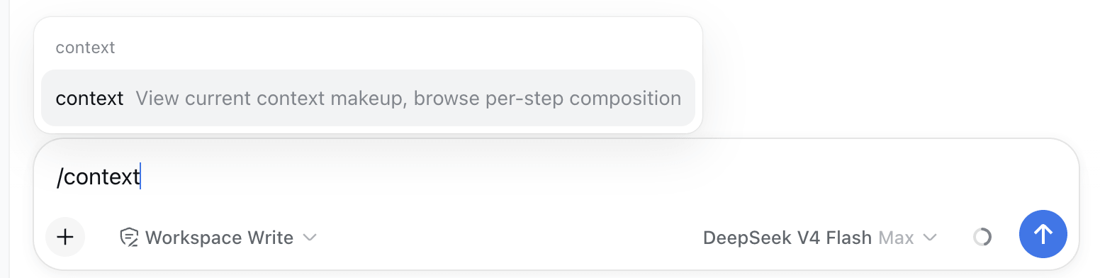 Context command_entry
