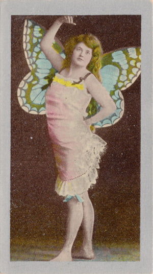 Card 11, Godfrey Phillips Ltd. cigarette cards, Beautiful Women, W. I. Series.