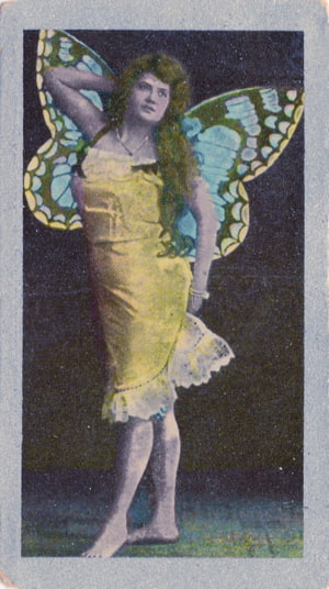 Card 23, Godfrey Phillips Ltd. cigarette cards, Beautiful Women, W. I. Series.
