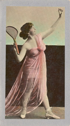 Card 28, Godfrey Phillips Ltd. cigarette cards, Beautiful Women, W. I. Series.
