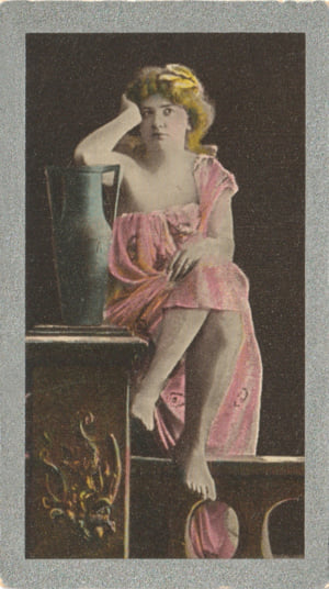 Card 30, Godfrey Phillips Ltd. cigarette cards, Beautiful Women, W. I. Series.