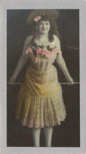 Card 32, Godfrey Phillips Ltd. cigarette cards, Beautiful Women, W. I. Series.