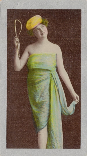 Card 35, Godfrey Phillips Ltd. cigarette cards, Beautiful Women, W. I. Series.