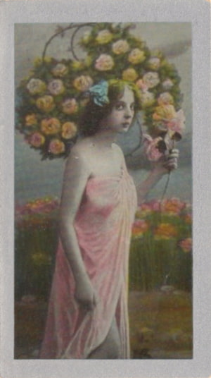 Card 47, Godfrey Phillips Ltd. cigarette cards, Beautiful Women, W. I. Series.
